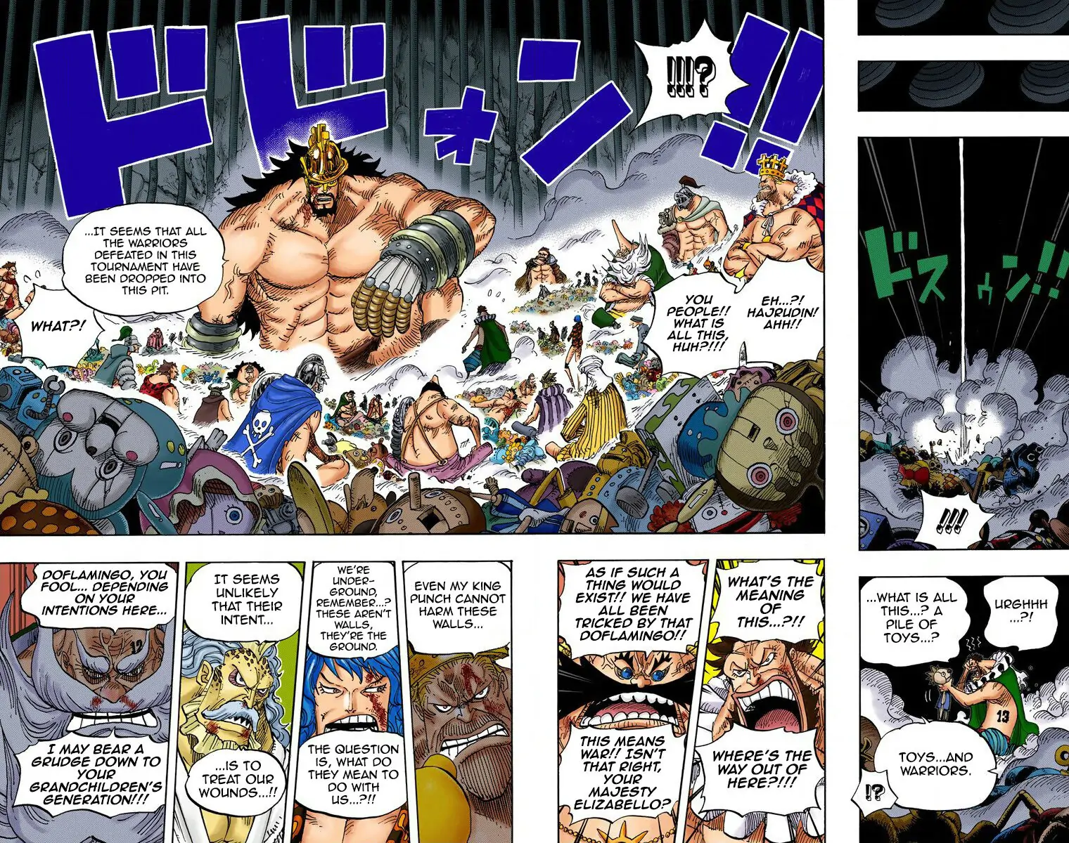 One Piece Digital Colored Chapter 725 image 16